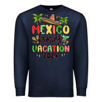 Navy mexico family vacation 2024 Premium Sweatshirt - MaliasSmallBusiness