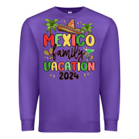 Purple mexico family vacation 2024 Premium Sweatshirt - MaliasSmallBusiness