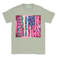 Matcha warrior breast cancer and american flag Classic Tee - AdoDesignShop