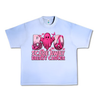 Grape Ice Boo Scare Away Breast Cancer Urban Heavy Tee - texasbilliewilder