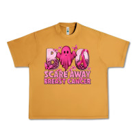 Peanut Butter Boo Scare Away Breast Cancer Urban Heavy Tee - texasbilliewilder