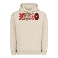 Pigment French Oak xoxo cupid Urban Hoodie - RanaPortraitStore