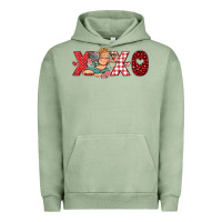 Pigment Oil Green xoxo cupid Urban Hoodie - RanaPortraitStore