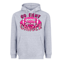 Heather Grey go fight tackle cancer Heavyweight Hoodie - MaliasSmallBusiness
