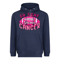 Navy go fight tackle cancer Heavyweight Hoodie - MaliasSmallBusiness