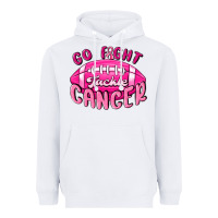 White go fight tackle cancer Heavyweight Hoodie - MaliasSmallBusiness