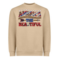 Mushroom America the beautiful Heavyweight Sweatshirt - texasbilliewilder