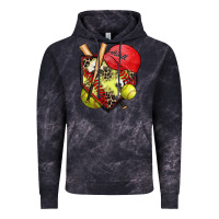 Cloud Black softball home plate Vintage Hoodie - Zillion Design Studio