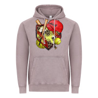 Softball Home Plate Vintage Hoodie | Teevron