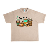 French Oak skeleton coffee cups Urban Heavy Tee - Zillion Design Studio