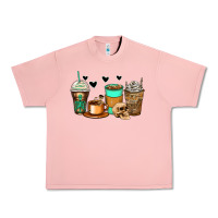 Salmon skeleton coffee cups Urban Heavy Tee - Zillion Design Studio