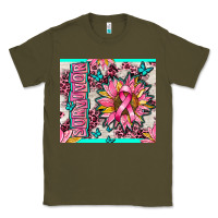 Army Green survivor breast cancer Classic Tee - AdoDesignShop