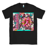 Black survivor breast cancer Classic Tee - AdoDesignShop