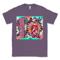 Lavender survivor breast cancer Classic Tee - AdoDesignShop