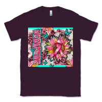 Plum survivor breast cancer Classic Tee - AdoDesignShop