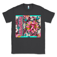 Smoke survivor breast cancer Classic Tee - AdoDesignShop