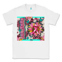 White survivor breast cancer Classic Tee - AdoDesignShop