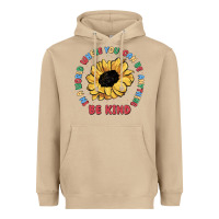 Mushroom in a world where you can be anything be kind Heavyweight Hoodie - MaliasSmallBusiness