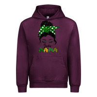 Mauve Wine Lucky Mama Urban Hoodie - Bettercallsaul