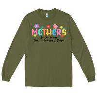 Army Green mothers are like flower Long Sleeve Tee - JahusDesignShop