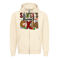Sandshell santa's favorite cxm Zipper Hoodie - Jasminsmagicworld