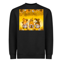 Black bumble bee gnomes Heavyweight Sweatshirt - Zillion Design Studio