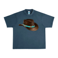 Midnight Navy cowboy cap Urban Heavy Tee - BarkalooDesign