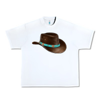 White cowboy cap Urban Heavy Tee - BarkalooDesign