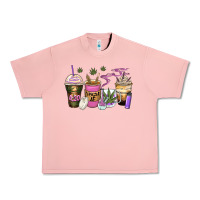 Salmon weed coffee cups Urban Heavy Tee - Zillion Design Studio