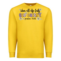 Lemon when all else fails god doesnt Premium Sweatshirt - MaliasSmallBusiness