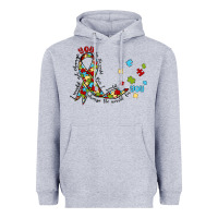 Heather Grey autism awareness Heavyweight Hoodie - MaliasSmallBusiness