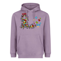 Lavender autism awareness Heavyweight Hoodie - MaliasSmallBusiness