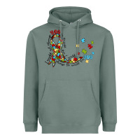 Sage autism awareness Heavyweight Hoodie - MaliasSmallBusiness