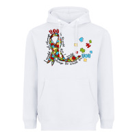 White autism awareness Heavyweight Hoodie - MaliasSmallBusiness