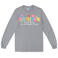 Heather Grey mothers are like flower Long Sleeve Tee - JahusDesignShop