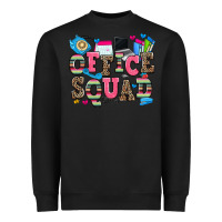 Black office squad Heavyweight Sweatshirt - Zillion Design Studio