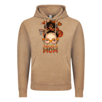 Vintage Coffee basketball messy bun mom Vintage Hoodie - texasbilliewilder