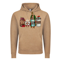 Vintage Coffee our lady of guadalupe coffee Vintage Hoodie - JahusDesignShop