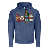 Vintage Denim our lady of guadalupe coffee Vintage Hoodie - JahusDesignShop