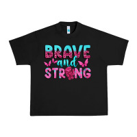 Black Brave and Strong Urban Heavy Tee - texasbilliewilder