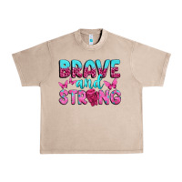 French Oak Brave and Strong Urban Heavy Tee - texasbilliewilder
