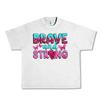 Lunar Rock Brave and Strong Urban Heavy Tee - texasbilliewilder