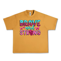 Peanut Butter Brave and Strong Urban Heavy Tee - texasbilliewilder