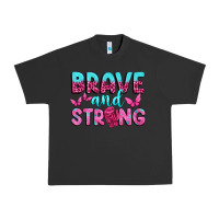 Pigment Black Brave and Strong Urban Heavy Tee - texasbilliewilder
