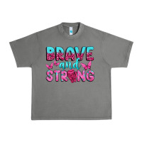 Tornado Brave and Strong Urban Heavy Tee - texasbilliewilder