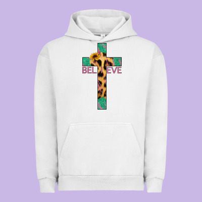 Believe Cross Urban Hoodie Designed By Bettercallsaul