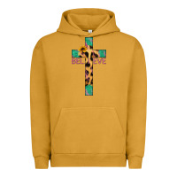 Pigment Peanut Butter Believe Cross Urban Hoodie - Bettercallsaul