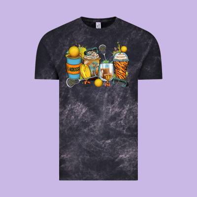 Lacrosse Coffee Cups Vintage Tee Designed By Zillion Design Studio