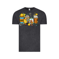 Vintage Black lacrosse coffee cups Vintage Tee - Zillion Design Studio