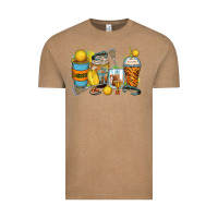 Vintage Coffee lacrosse coffee cups Vintage Tee - Zillion Design Studio